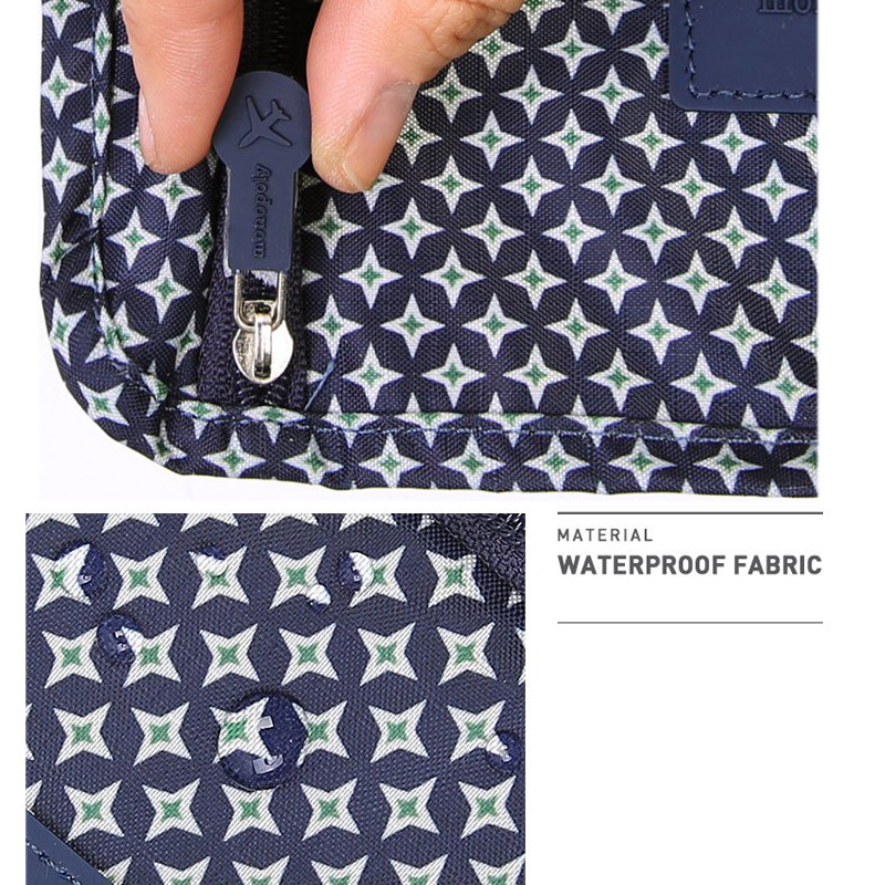 Nova prijenosna vodootporna torba za cipele Putna torbica za pohranu Džep za pakiranje Kocke Ručka Najlonski patentni zatvarač Organizator Torba za cipele z30-1