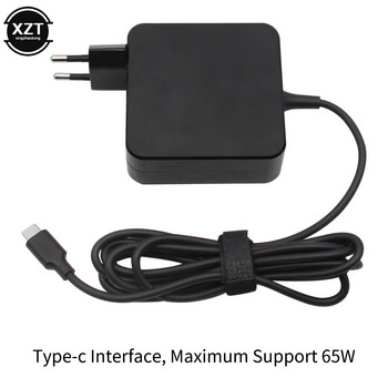 65W 20V 3.25A EU/US Plug USB Type-C Многофункционално зарядно устройство Захранващ адаптер Бързо зарядно устройство за телефон MacBook Lenovo Laptop Tablet