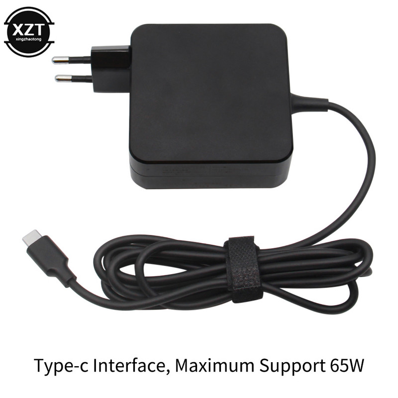 65W 20V 3.25A EU/US utikač USB Type-C Višenamjenski punjač Strujni adapter Brzi punjač za telefon MacBook Lenovo Laptop Tablet