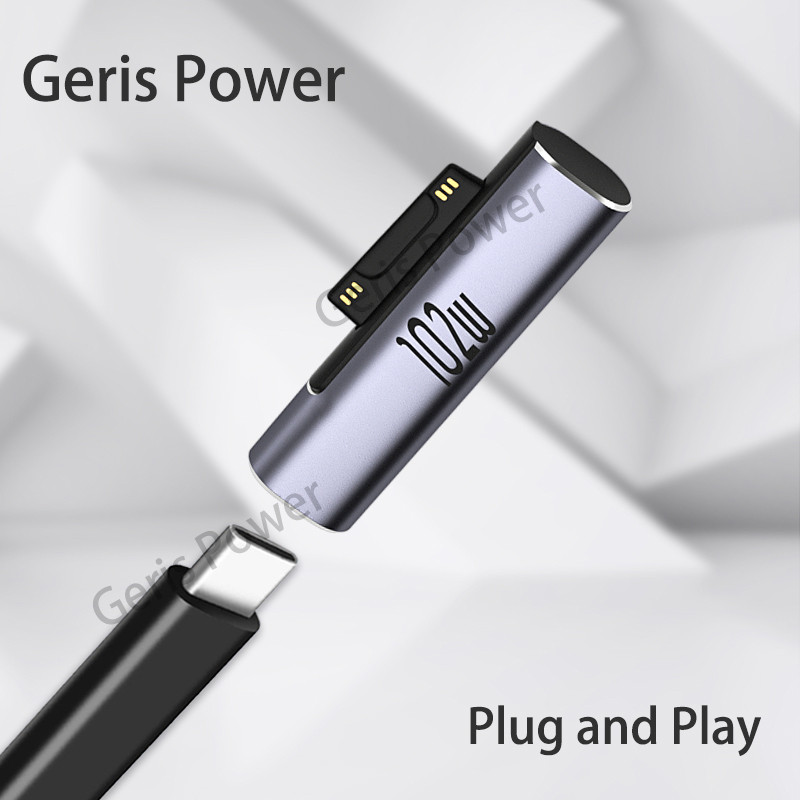 102W USB C Type-C PD rýchlonabíjací adaptér pre Microsoft Surface Pro 3 4 5 6 7 8 Go pre Microsoft Surface Book 1 2 3