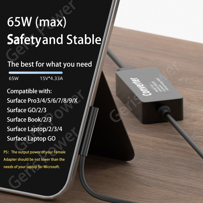 102W USB C Type-C PD rýchlonabíjací adaptér pre Microsoft Surface Pro 3 4 5 6 7 8 Go pre Microsoft Surface Book 1 2 3