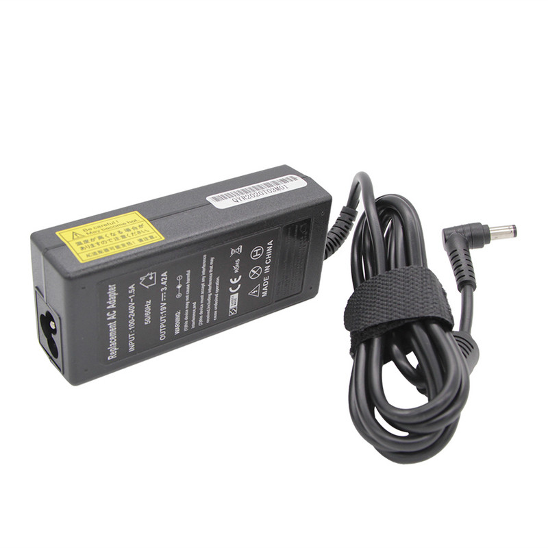 19V 3.42A 65W 5.5*2.5mm AC adapter punjača za laptop za ASUS X550C A450C Y481C V85 A52F X450 X450L X550V X501LA X551C X555 Napajanje