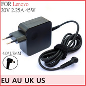 20V 2.25A 45W 4.0*1.7mm AC adapter za napajanje prijenosnog računala, punjač za Lenovo Ideapad 320 100 100s N22 N42 yoga310 yoga510 Air12 13 ADL45WC