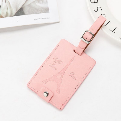 Loominguline Eiffeli torni kohver Nahast pagasilipik Silt Kott Ripats Käekott Reisitarvikud Nimi ID Aadressisildid