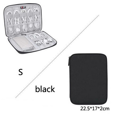 Geanta BUBM pentru accesorii electronice organizator electronic de voiaj stocare pentru hard disk ipad cablu de date