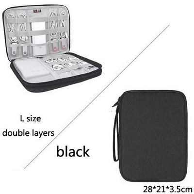 Geanta BUBM pentru accesorii electronice organizator electronic de voiaj stocare pentru hard disk ipad cablu de date