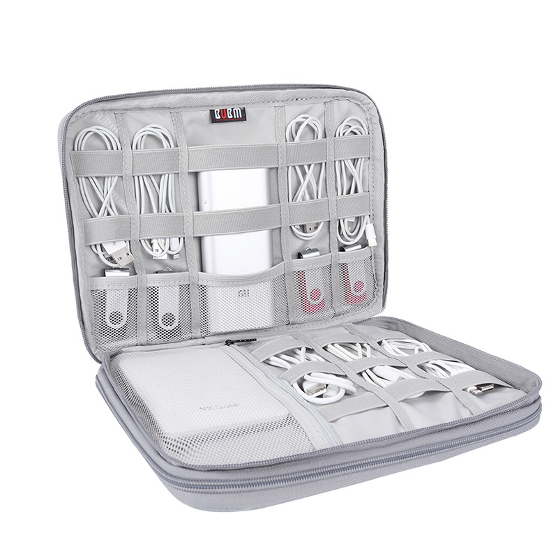 Geanta BUBM pentru accesorii electronice organizator electronic de voiaj stocare pentru hard disk ipad cablu de date