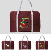 Putna torba Unisex sklopive ručne torbe Organizatori Prijenosna torba za prtljagu velikog kapaciteta Serije cvjetnih boja Print Dodaci za putovanja