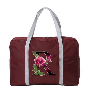 Putna torba Unisex sklopive ručne torbe Organizatori Prijenosna torba za prtljagu velikog kapaciteta Serije cvjetnih boja Print Dodaci za putovanja