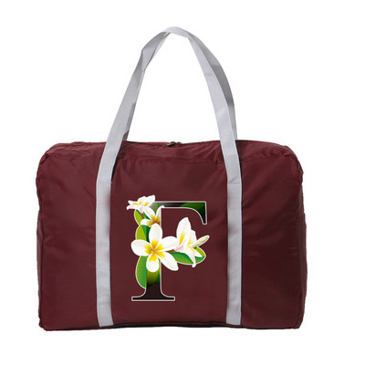 Putna torba Unisex sklopive ručne torbe Organizatori Prijenosna torba za prtljagu velikog kapaciteta Serije cvjetnih boja Print Dodaci za putovanja