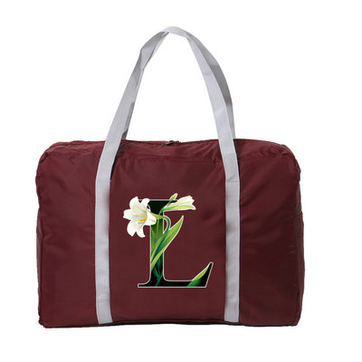 Putna torba Unisex sklopive ručne torbe Organizatori Prijenosna torba za prtljagu velikog kapaciteta Serije cvjetnih boja Print Dodaci za putovanja