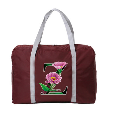 Putna torba Unisex sklopive ručne torbe Organizatori Prijenosna torba za prtljagu velikog kapaciteta Serije cvjetnih boja Print Dodaci za putovanja