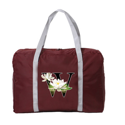 Putna torba Unisex sklopive ručne torbe Organizatori Prijenosna torba za prtljagu velikog kapaciteta Serije cvjetnih boja Print Dodaci za putovanja