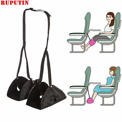 RUPUTIN Travel Footrests Flight Carry-on Adjustable Foot Rest Portable Foot Rest Pad Essential Airplane Train Travel Accessories