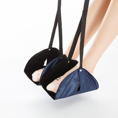 RUPUTIN Suport pentru picioare de călătorie Transport de mână pentru zbor Suport pentru picioare reglabil Suport portabil pentru suport pentru picioare Accesorii esențiale de călătorie pentru trenul de avion