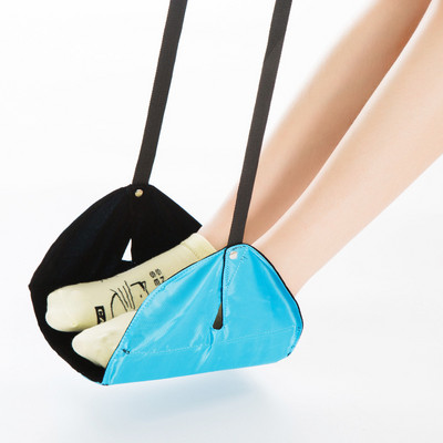 RUPUTIN Suport pentru picioare de călătorie Transport de mână pentru zbor Suport pentru picioare reglabil Suport portabil pentru suport pentru picioare Accesorii esențiale de călătorie pentru trenul de avion