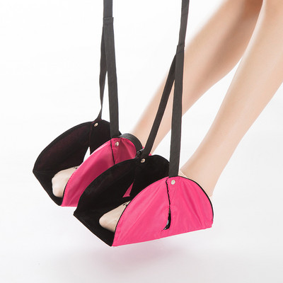 RUPUTIN Suport pentru picioare de călătorie Transport de mână pentru zbor Suport pentru picioare reglabil Suport portabil pentru suport pentru picioare Accesorii esențiale de călătorie pentru trenul de avion