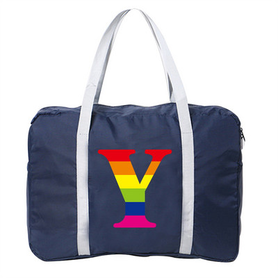 Putna torba Ženska nova velika torba na rame Velike višenamjenske torbe za žene Sportska pohrana velikog kapaciteta s duginim slovima