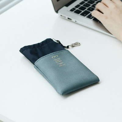 Kelioniniai Aksesuarai Akinių dėklas PU sutraukiamas akinių dėžutės maišeliai akiniams dideliems akiniams nuo saulės Vyrams moterims akinių laikymo maišelis