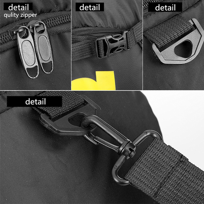 Vyriški moteriški lauko sportiniai krepšiai T60 vandeniui atsparūs lagaminai / kelioninis krepšys / sporto salės sportinė kuprinė Daugiafunkcis sportinis krepšys, žalias krepšys