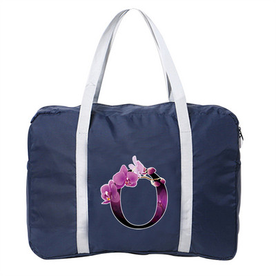 Kelioninis krepšys Unisex sulankstomas dviračių krepšių organizatoriai didelės talpos pakuotė Nešiojami gėlių spalvoti raštai spausdinti bagažo krepšiai Kelionės