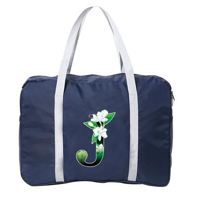 Kelioninis krepšys Unisex sulankstomas dviračių krepšių organizatoriai didelės talpos pakuotė Nešiojami gėlių spalvoti raštai spausdinti bagažo krepšiai Kelionės