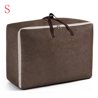 Nosiva torba za prtljagu Torbe za pohranu putne odjeće Ručna torba sa patentnim zatvaračem Otporna na prašinu Torba za selidbu od pamučne tkanine Veliki organizator Ručna torba