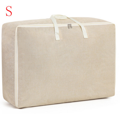Nosiva torba za prtljagu Torbe za pohranu putne odjeće Ručna torba sa patentnim zatvaračem Otporna na prašinu Torba za selidbu od pamučne tkanine Veliki organizator Ručna torba
