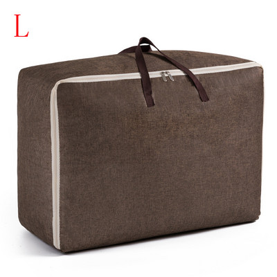 Nosiva torba za prtljagu Torbe za pohranu putne odjeće Ručna torba sa patentnim zatvaračem Otporna na prašinu Torba za selidbu od pamučne tkanine Veliki organizator Ručna torba