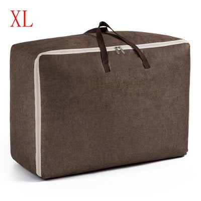 Nosiva torba za prtljagu Torbe za pohranu putne odjeće Ručna torba sa patentnim zatvaračem Otporna na prašinu Torba za selidbu od pamučne tkanine Veliki organizator Ručna torba