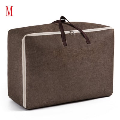 Nosiva torba za prtljagu Torbe za pohranu putne odjeće Ručna torba sa patentnim zatvaračem Otporna na prašinu Torba za selidbu od pamučne tkanine Veliki organizator Ručna torba