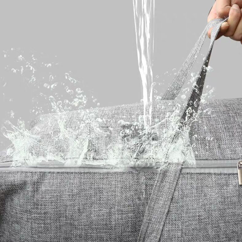 Nosiva torba za prtljagu Torbe za pohranu putne odjeće Ručna torba sa patentnim zatvaračem Otporna na prašinu Torba za selidbu od pamučne tkanine Veliki organizator Ručna torba