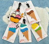 IVYYE Ice Cream Cake Anime Dodaci za putovanja Oznaka za prtljagu Kofer ID adresa Prijenosni držač oznaka Oznaka za prtljagu Novo