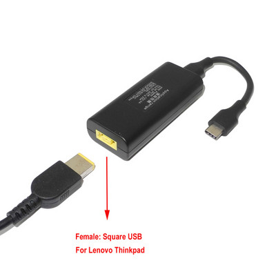 Slim Tip Adapter Converter Laptop Connector za Lenovo Hp Asus 7.4*5.0 7.9*5.5 4.0*1.7mm Ženski na USB tip C PD punjač Muški