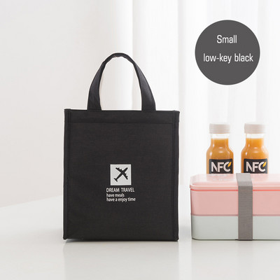 QIAQU hordozható ebédlőtáska új hőszigetelt ebédlődoboz hordtáska hűtőtáska Bento tasak Iskolai élelmiszertároló táskák Utazási kiegészítők