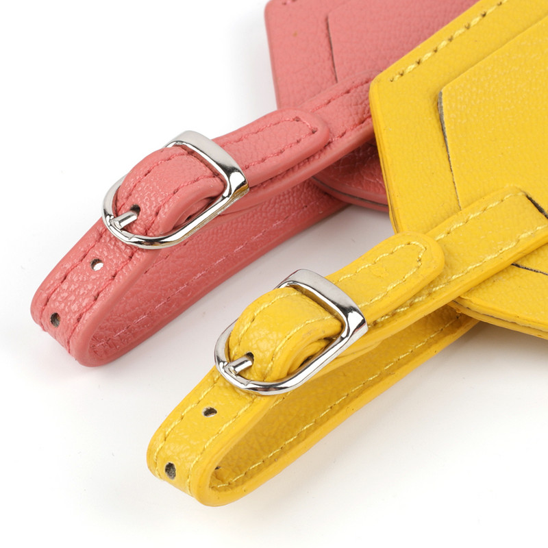 PU kožna oznaka za prtljagu Putni kovčeg Ime Adresa ID Naljepnica za prtljagu Držač adrese Prijenosne oznake za ukrcaj Dodaci za putovanja