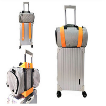 1 бр. 5 м регулируема каишка за багаж с напречен колан, опаковка, куфар за пътуване, найлонова ключалка, катарама, колани за багаж, аксесоари за къмпинг чанта