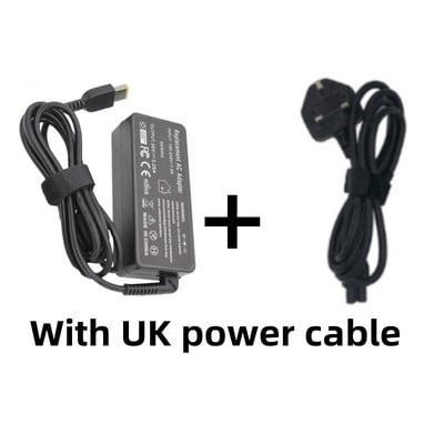 20V 3,25A 65W USB AC φορτιστής φορητού υπολογιστή Προσαρμογέας ρεύματος για Lenovo Thinkpad X301S X230S G500 G405 X1 Carbon E431 E531 T440s E550 Yoga