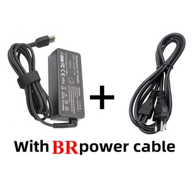 20V 3,25A 65W USB AC φορτιστής φορητού υπολογιστή Προσαρμογέας ρεύματος για Lenovo Thinkpad X301S X230S G500 G405 X1 Carbon E431 E531 T440s E550 Yoga