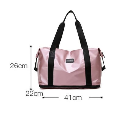 Geantă de gimnastică multifuncțională Geantă de antrenament de fitness, impermeabilă