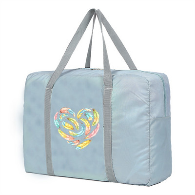 Τσάντα ταξιδιού μεγάλης χωρητικότητας Unisex Organizers Πτυσσόμενες τσάντες αποσκευών Τσάντες αποθήκευσης ρούχων Duffle μεταφοράς σε τσάντες σειρά φτερών