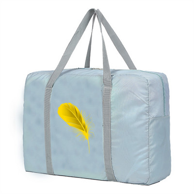 Τσάντα ταξιδιού μεγάλης χωρητικότητας Unisex Organizers Πτυσσόμενες τσάντες αποσκευών Τσάντες αποθήκευσης ρούχων Duffle μεταφοράς σε τσάντες σειρά φτερών