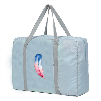 Τσάντα ταξιδιού μεγάλης χωρητικότητας Unisex Organizers Πτυσσόμενες τσάντες αποσκευών Τσάντες αποθήκευσης ρούχων Duffle μεταφοράς σε τσάντες σειρά φτερών