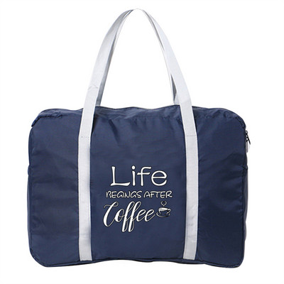 Ženska sklopiva velika torba za teretanu, torba za rame, torba s printom hrane, ručka za obuku, torba za yogu, sportsku torbu preko ramena