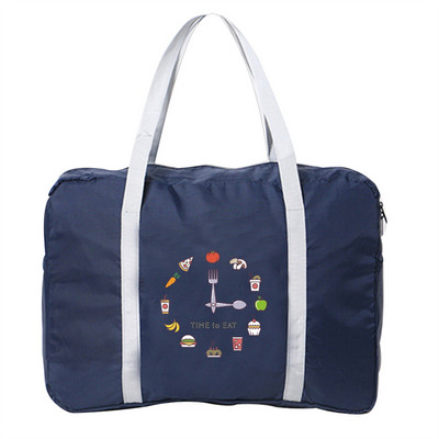 Ženska sklopiva velika torba za teretanu, torba za rame, torba s printom hrane, ručka za obuku, torba za yogu, sportsku torbu preko ramena