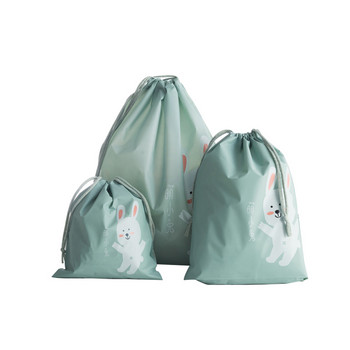 3 бр./компл. Водоустойчива чанта за съхранение на шнурове Дамски аксесоари за пътуване Органайзер Опаковка Чанти за дрехи Комплект торбички за обувки Пакет
