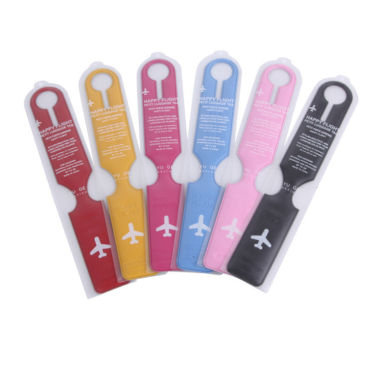 PVC odinė bagažo etiketė Creative Baggage silikagelis lagaminas ID Adresas laikiklis įlaipinimo etiketės Nešiojami etikečių kelionių priedai