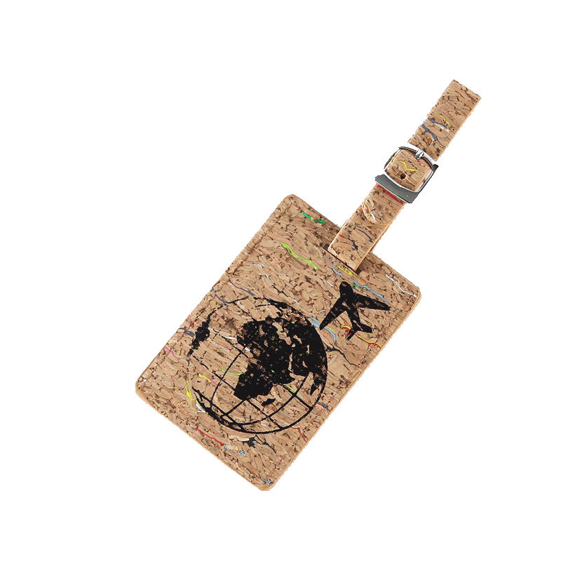 New Earth Kofer od PU kože u boji drveta Oznake za prtljagu Naljepnica Torba Privjesak Ručna torbica Dodaci za putovanja Ime ID Adresa Oznake