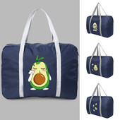 Ručna torba Putna torba Ženska organizator kampiranja na otvorenom Sklopivi toaletni pribor Skladištenje pribora Torbe Torba za prtljagu s printom avokada