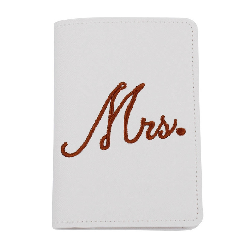 Mr and Mrs PU kožne navlake za putovnice za mladence